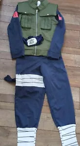 Anime Naruto Hatake Kakashi Cosplay Costume Halloween Outfit Kids XL 2002/2007 - Picture 1 of 5