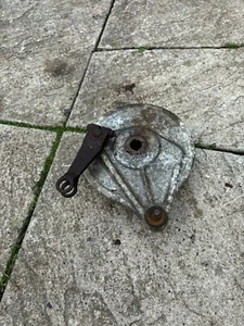 Oldtimer Honda CD185 Benly Bremsplatte hinten aus einem Motorrad von 1979 - Bild 1 von 2