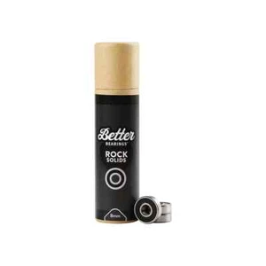 Better Bearings - Rock Solids, Roller Skate Bearings, 16 Pack, 7 mm, Black - Picture 1 of 6