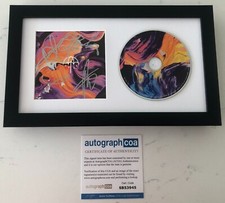BRING ME THE HORIZON OLIVER SYKES +4 SIGNED THAT'S THE SEASON FRAMED CD ACOA COA BRING ME THE HORIZON OLIVER SYKES +4 SIGNED THAT'S THE SEASON FRAMED CD ACOA COA