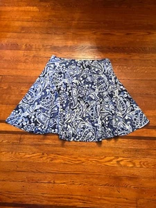 RALPH LAUREN Women's 100% Cotton ,flare, career,coquette ,White Size 16 - Picture 1 of 10