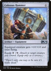 mtg magic 2020 m20 colossus hammer ENGLISH colossal hammer 4 available - Picture 1 of 1