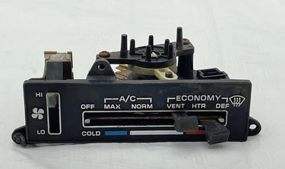 1980-82 Chevrolet Corvette Heater Control C3 in Dash Thermostat AC Switch Panel - Image 1 of 4
