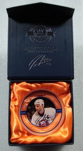 New York Islanders Hall of Fame Brent Sutter Puck NHL Hockey - Picture 1 of 6