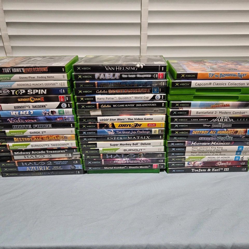Xbox Games - Xbox Original - Select Your Game(s) - TESTED - Buy More Save More! - image 1 of 1