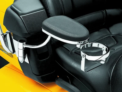 Kuryakyn para reposabrazos pasajero Honda GL1800 01-10 modelos cromo Foto 1 de 4