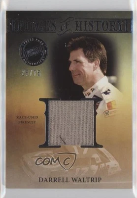 2013 Press Pass Legends Pieces of History Silver /75 Darrell Waltrip #PH-DW HOF - Image 1 of 2