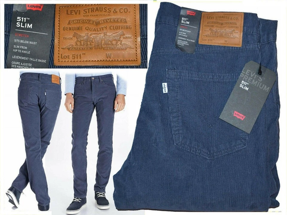 LEVI´S 511 Jeans Man 32x34 US / 48 Italy / 42 Spanish  LE33 T2P - Imagen 1 de 4