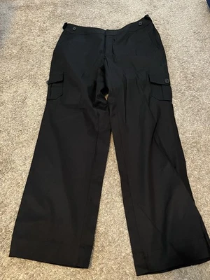 Calça cargo vintage Y2K anos 90 Venezia tamanho 14 preta cáqui utility street - Imagem 1 de 4