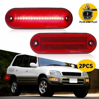 Side Corner Parking Light Marker Turn Rear Left Right for 1996-2000 Toyota Rav4 - Image 1 of 4
