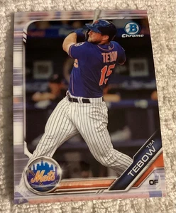 Bowman Draft 2019 Chrome Tim Tebow #BDC-92 Mets-Gators - Foto 1 di 2