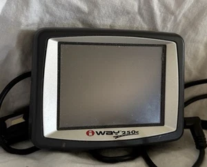 Lowrance Automotive iWay 250C Gray 3.5 inch Touch Screen Portable GPS Navigator - Picture 1 of 1
