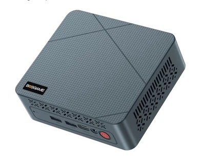 E2 Mini PC with AMD Ryzen 5 3550H, 16GB RAM 512GB NVMe SSD, Triple Displays - Image 1 of 4