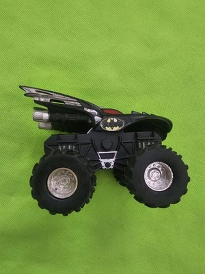 2003 Mattel Hot Wheels Monster Jam Truck Batmobile Friction Car DC Comics Batman - Image 1 of 4