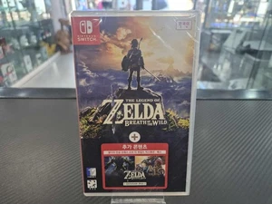 Nintendo Switch The Legend Of Zelda Breath Of The Wild + Expansion Pass DLC NTSC - Imagen 1 de 6