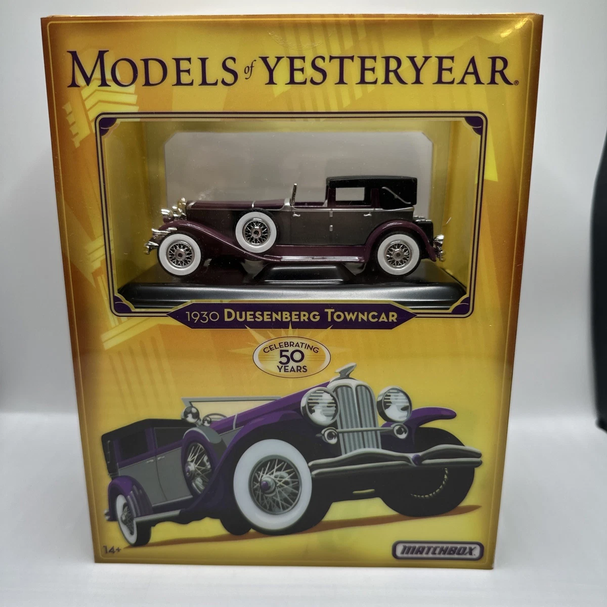 1930 Duesenberg Matchbox Models of Yesteryear Vintage Manufacture