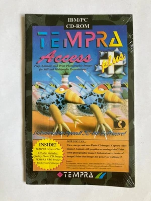 Tempra Access Plus IBM/PC CD-Rom New SEALED - Image 1 of 3