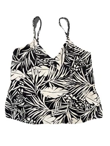 FRAME Black Ivory Washable 100 % Silk V Neck Spaghetti Strap Cami Top Med NWOT - Picture 1 of 12
