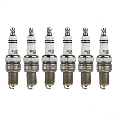 6 pc Bosch Nickel Copper Spark Plugs for 1968-1971 Mercedes-Benz 280SL 2.8L nn - Image 1 of 4