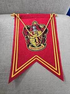Harry Potter Official Gryffindor Embroiled Pennant Crest Flag Banner New - Picture 1 of 13