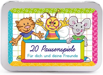 ABC Champions 20 Pausenspiele Metallbox Schulanfang - Bild 1 von 4