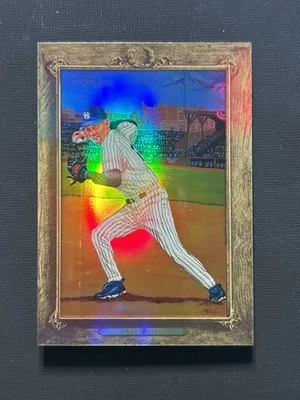 2007 Topps Турция красный - DEREK JETER - хром переливающийся #95 - YANKEES #d/999 - Изображение 1 из 2