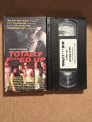Totally F***Ed Up (VHS, 1996) Gregg Araki Strand Releasing Rare HTF VCR Movie  - Image 1 of 4
