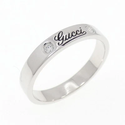 Autêntico anel com estampa de ícone Gucci #230-000-068-3332 - Imagem 1 de 4