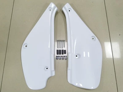 Kit de protección de paneles laterales blancos sin pintar de plástico ABS para motor para Honda XR100R XR80R Foto 1 de 4
