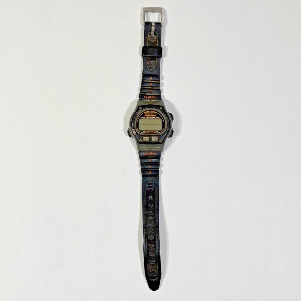 Vintage Timex Ironman Triathlon 20th Anniversary Watch 100m Untested - image 1 of 4