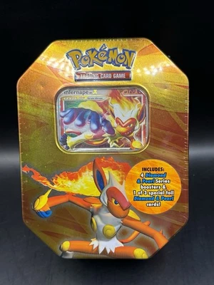 Pokemon Juego de cartas coleccionables Infernape Lv.X 2007 lata de vacaciones sellado de fábrica diamante y perla Foto 1 de 4