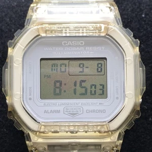 G-Shock DW-5600Vt Beams Modelo de esqueleto personalizado Resina transparente Usado - Imagen 1 de 9