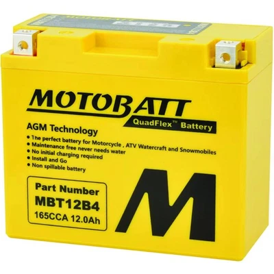 Motobatt Battery For Ducati Monster 696 696cc 08-13 - Image 1 of 4