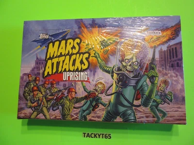 MARS ATTACKS UPRISING SILVER FACTORY SEALED BOX ALL NEW*** TOPPS SIDEKICK...2021 - Image 1 of 2