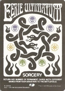 MTG Eerie Ultimatum (0005) *Non-Foil* Secret Lair: Encyclopedia MT/NM Free Ship - Picture 1 of 2