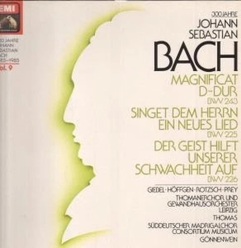 2903711 Hannes Kästner / Gewandhausorchester Leipzig Johann Sebastian Bach - Bild 1 von 1