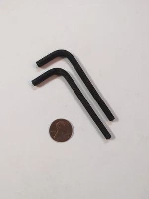 3/16 SHORT ARM HEX L-KEY ALLEN WRENCH 3/16" .187 .1875 (QTY: 2) USA NOS - Image 1 of 4