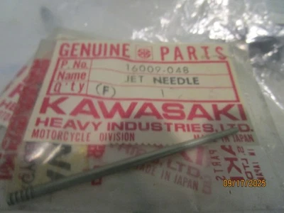 NOS Kawasaki 1972-75 OEM JetNeedle 5E J13 F9 PN:16009-048 - Image 1 of 2