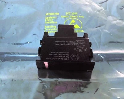 FISHER ROSEMOUNT  KL4501X1-BA1 / 12P4983X172 REV E  CHARM ADDRESS PLUG #1 - Image 1 of 2