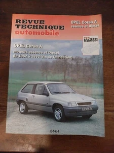 Revue technique OPEL CORSA A 1.0 1.3 1.3 1.5 1.6 D TD sr tr ls gl gls gt gsi s - Picture 1 of 14