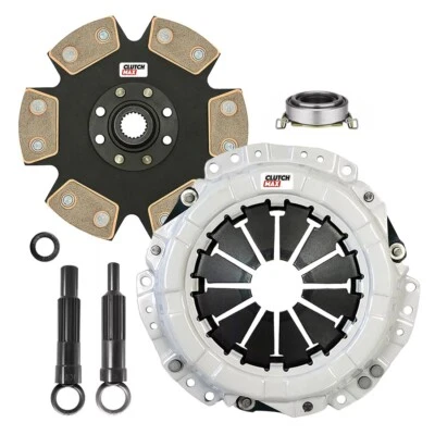 KIT EMBRAGUE CM STAGE 4 CERÁMICA HD 5/89-1991 TOYOTA COROLLA GTS 1.6L 4AGE TRACCIÓN DELANTERA Foto 1 de 4