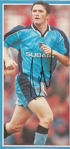 COVENTRY: FOTO DE REVISTA FIRMADA POR ROBBIE KEANE 12x5.5 + certificado de autenticidad - Imagen 1 de 1