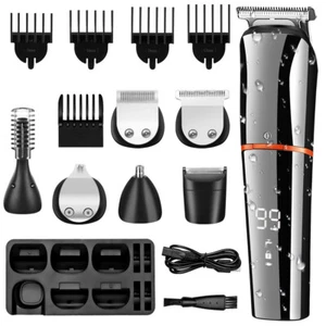 Surker Beard Trimmer for Men Hair Clippers Body Nose Hair Groomer Cordless