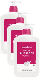 Body Lotion for Extra-Dry Skin with Vitamins B5 & E, Clean Scent, 16 Fl Oz, Pack - Picture 1 of 12