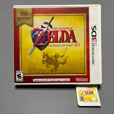 The Legend Of Zelda Ocarina Of Time 3ds Nintendo Game, Authentic And Tested - Image 1 of 4