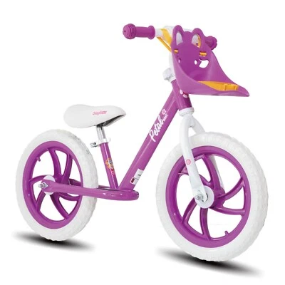 JOYSTAR 12/14 Inch Kids Balance Bike 18month-5 Year Old Toddler Bike Basket DOLL - Image 1 of 4