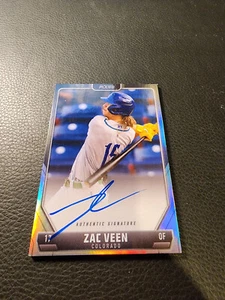 2024 Pulse Baseball-Zac Veen Auto Colorado Rockies - Picture 1 of 2