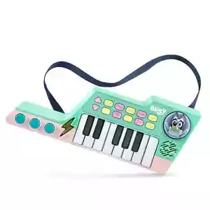 VTech Bluey Bluey's Keytar con accesorios, juguetes para bebés y niños pequeños - Imagen 1 de 3