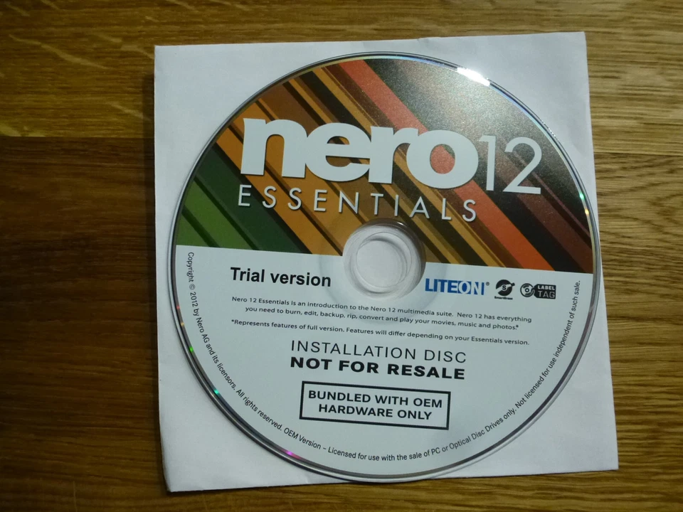 nero 12 ESSENTIALIS Trail version - Bild 1 von 2