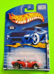 HOTWHEELS COLECCIONABLE MATTEL 2001 PRIMERA EDICIÓN ROJO FERRARI 156 #050 30/36 - NUEVO - Imagen 1 de 2